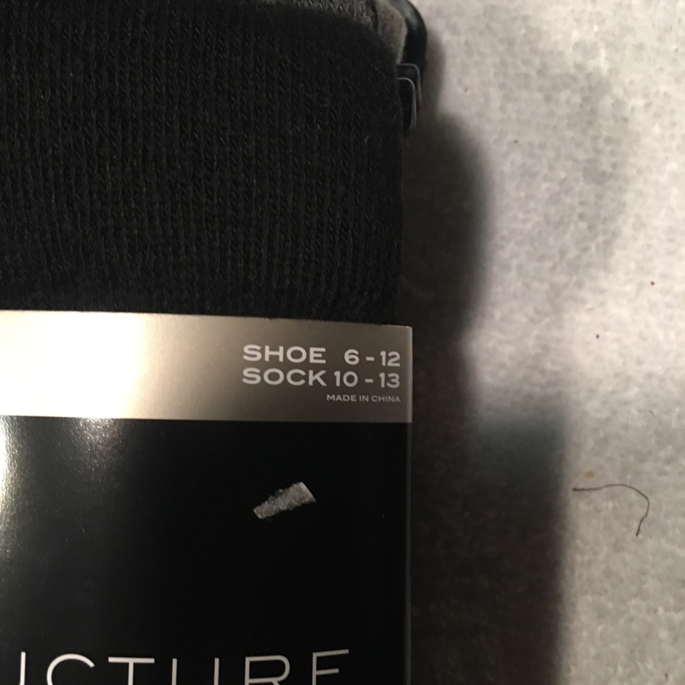 NWT 3 Pack Black and Gray Structure Dress Socks - Picture 3 of 5